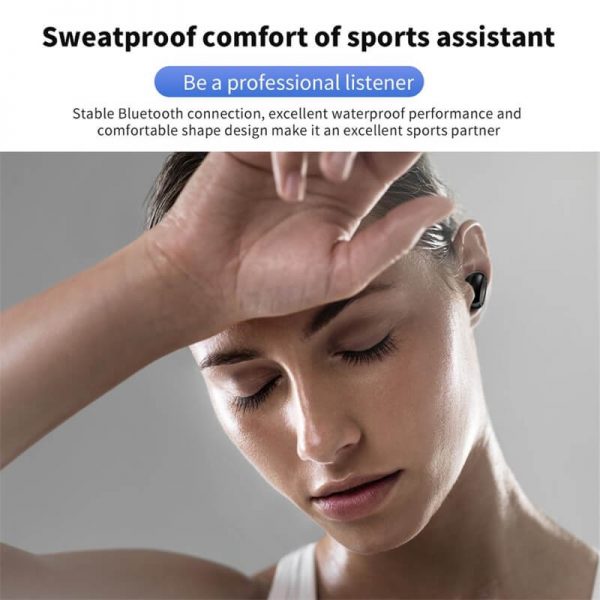 Single Ear Wireless Headphones Surround Stereo Headphone Wireless Sport Earbuds (10)