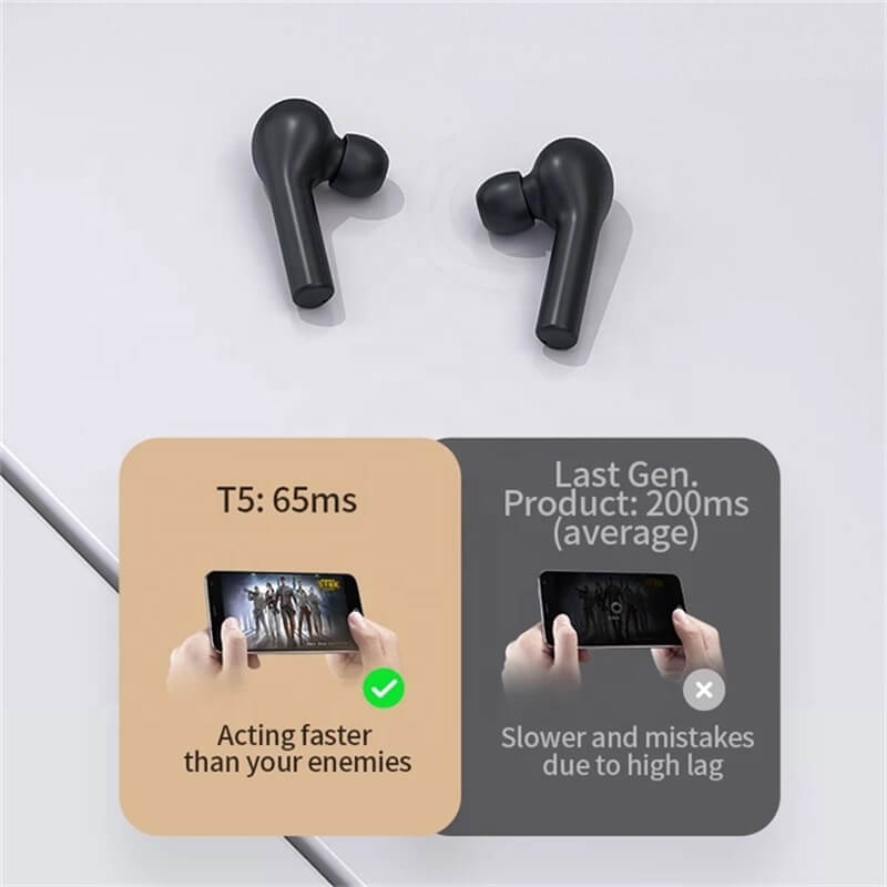 Smart Gaming Headphone Wireless Earphone Sport Earphone Game Mode Tws Earbuds With Mic (14)