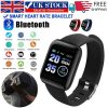 Smart Watch Band Sport Activity Fitness Tracker For Kids Fit Bit Android Ios Uk (1)