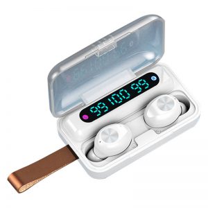 Touch Control Stereo Earphones Charging Case 3 Lcd Led Battery Display With Microphone Sports Earphones (10)