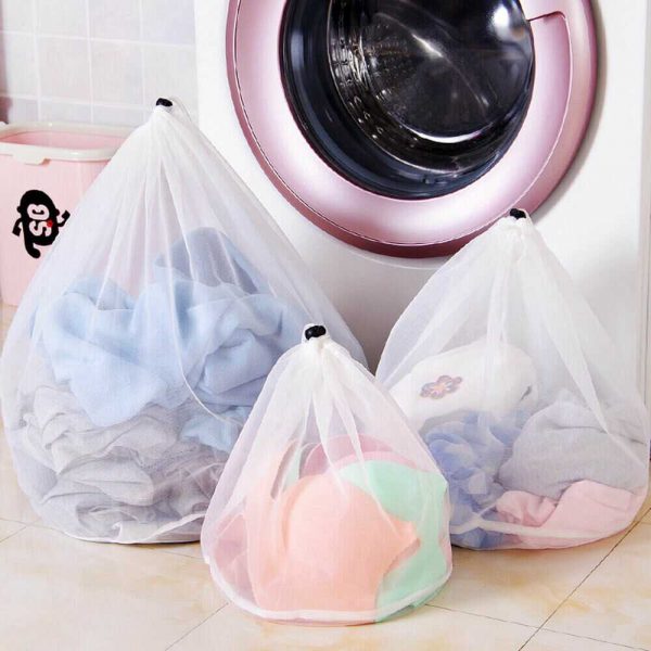Washing Machine Mesh Net Bags Laundry Bag Large Thickened Wash Bags Reusable (3)