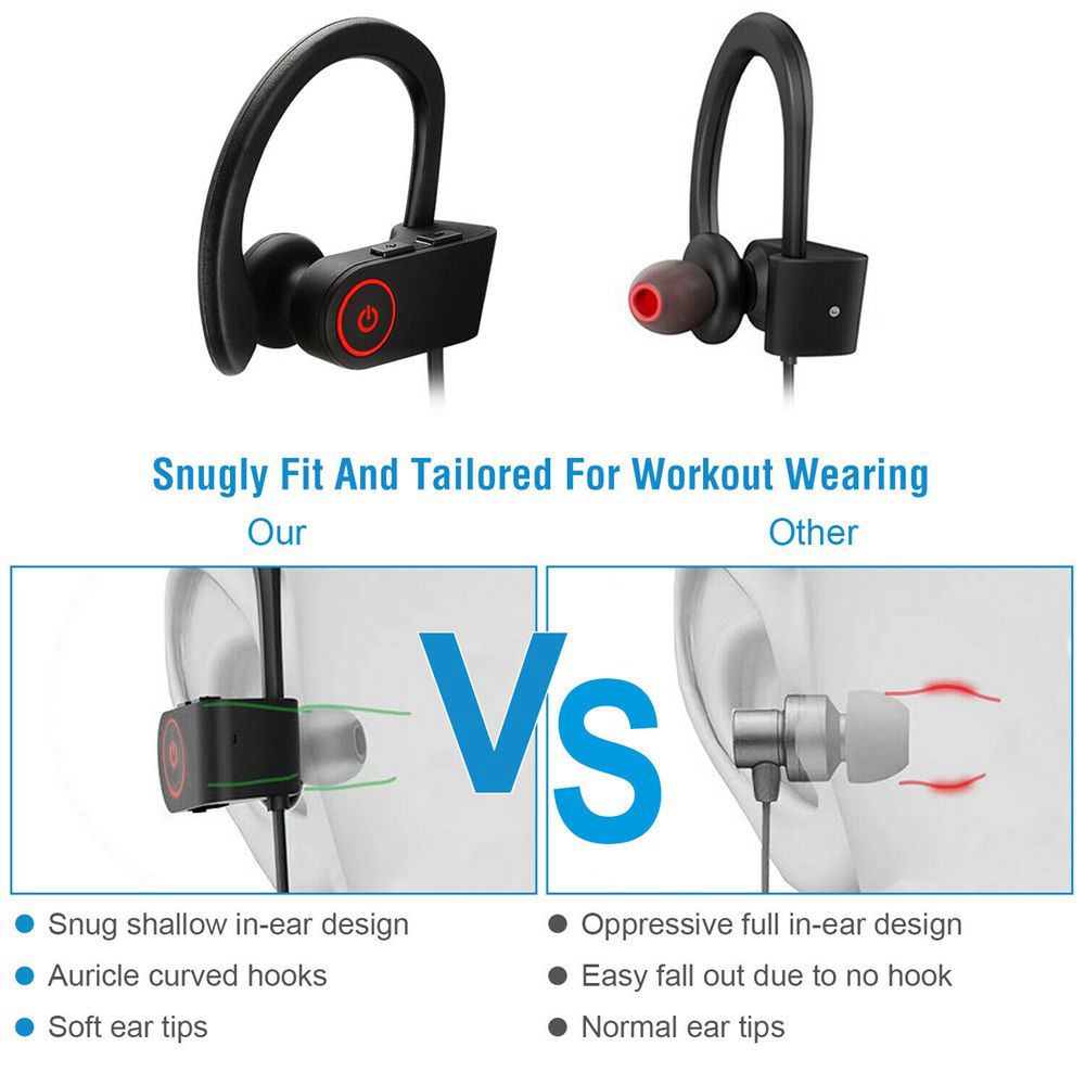 Waterproof Bluetooth Earbuds Beats Sports Wireless Headphones In Ear Headsets (15)
