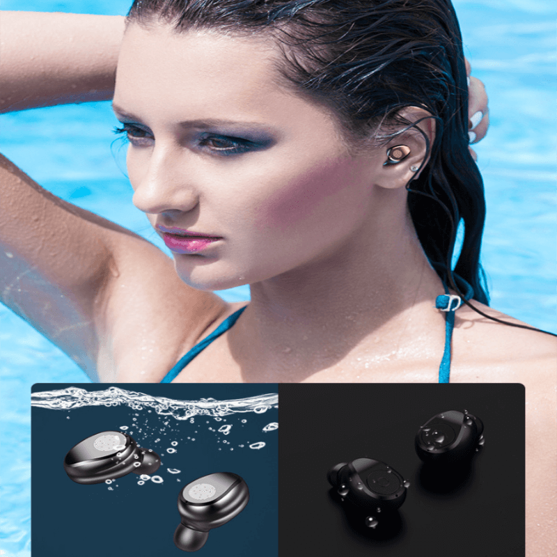 Wireless Earbuds Sports Bluetooth Headphones Auto Pair In Ear Style Led Display Usb Charging Case (4)