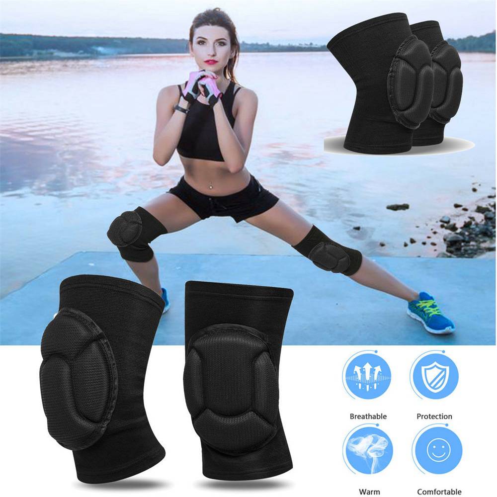 1 Pair Professional Knee Pads Construction Comfort Leg Protectors Work Safety (1)