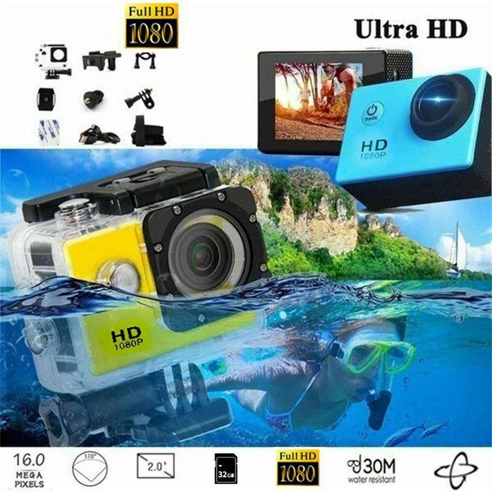 4k Full Hd 1080p Waterproof Sports Camera Action Camcorder Sports Dv Car Camera (5)