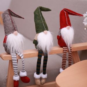 Christmas Decoration Faceless Doll For The Elderly Pendant Window Decoration Christmas Gifts (6)