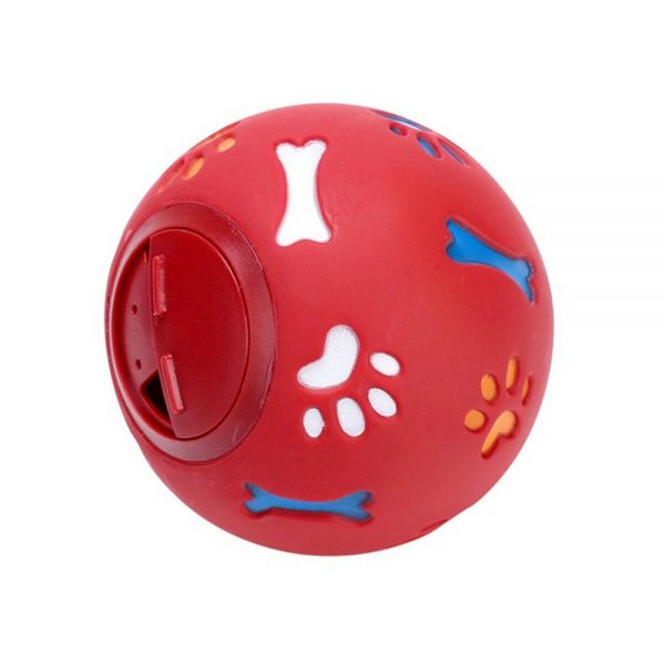 Dog Pet Puzzle Toy Fun Tough Dog Pet Treat Ball Food Dispenser Interactive Play (10)