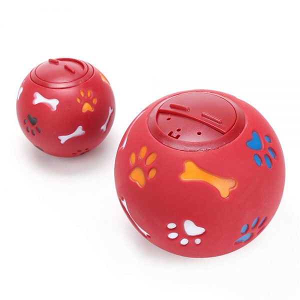 Dog Pet Puzzle Toy Fun Tough Dog Pet Treat Ball Food Dispenser Interactive Play (6)