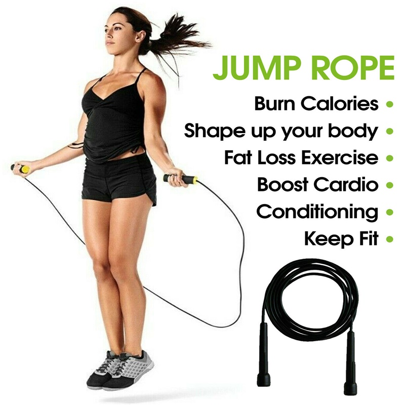 Jump Rope Fitness Exercise Equipment Aerobic Fitness Exercise Jumping Exercise For Adult Childre (4)