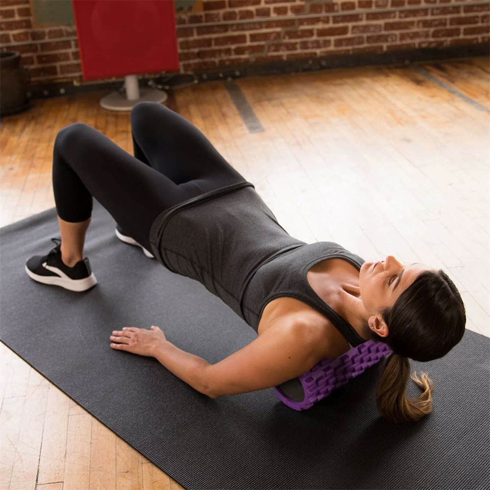Massage Yoga Grid Foam New Hollow Foam Roller Mesh For Pilates Physical Exercise (3)