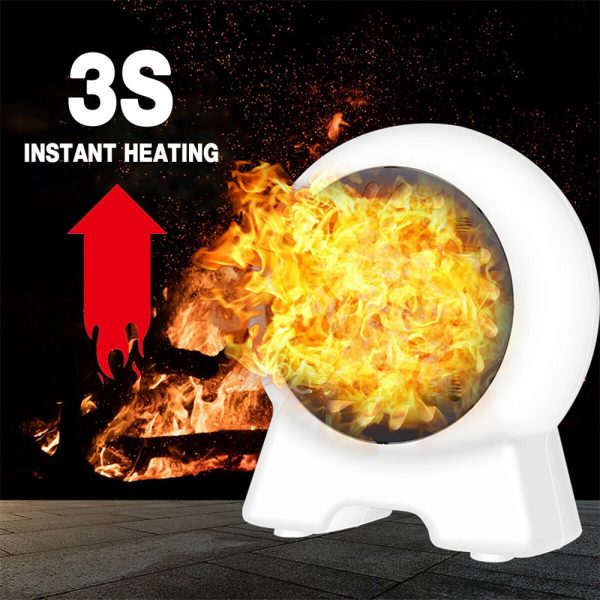 Mini Desktop Heater Small Electric Heater Fan Hot Air Warmer Silent Home Office (8)