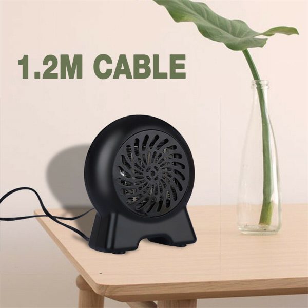 Mini Desktop Heater Small Electric Heater Fan Hot Air Warmer Silent Home Office (9)