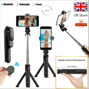 Tripod Selfie Stick Bluetooth Selfie Artifact Telescopic Selfie Stick For Iphone Android (9)