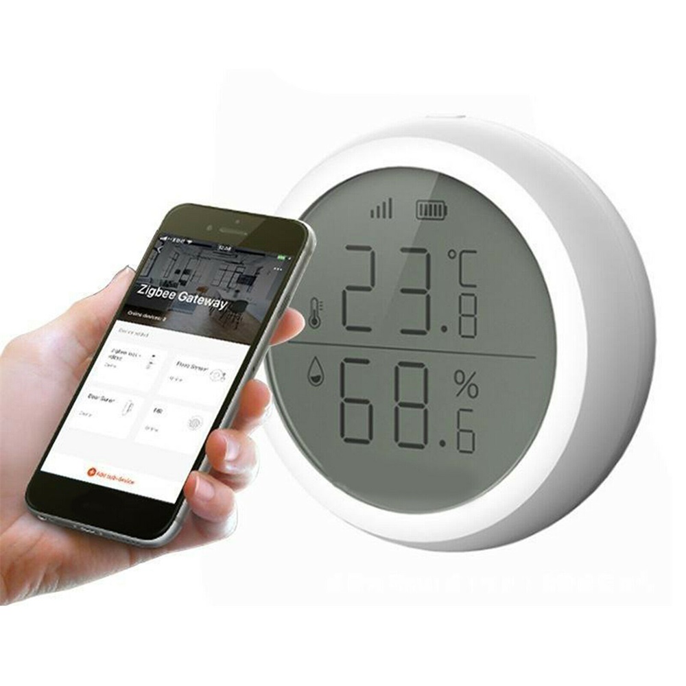 Wifi Tuya Smart Electronic App Temperature And Humidity Sensor Digital Display (5)