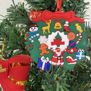 2021 Decorate The Christmas Tree Snowman Garland Ornaments Holiday Gifts (4)