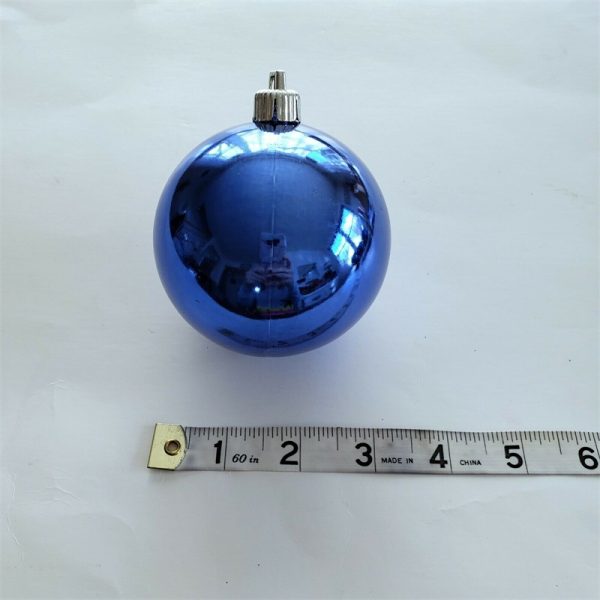 2021 Shatterproof Chrismas Balls Mini Outdoor Plastic Ornament For Holidays Decoration 14pcs (31)