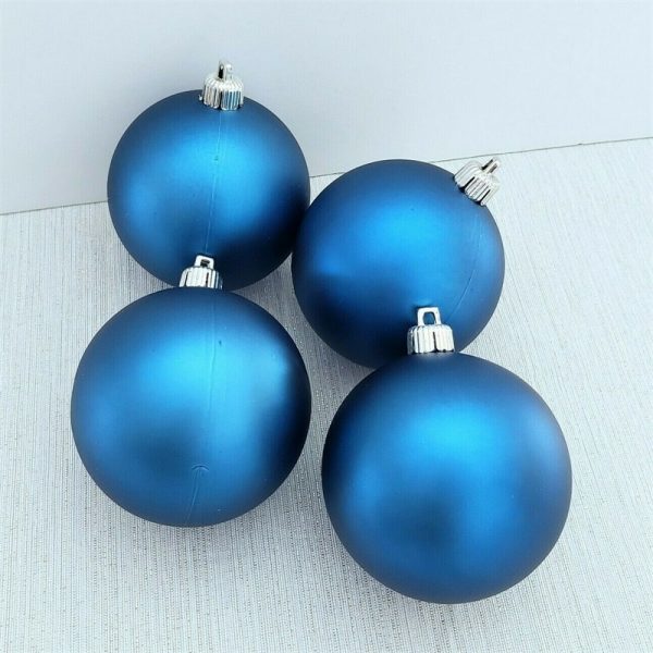2021 Shatterproof Chrismas Balls Mini Outdoor Plastic Ornament For Holidays Decoration 14pcs (35)