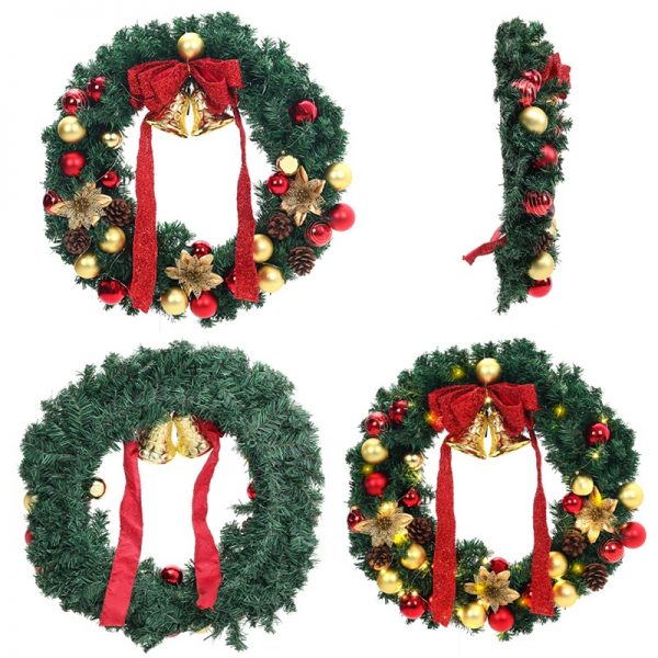 2021 Shatterproof Chrismas Balls Mini Outdoor Plastic Ornament For Holidays Decoration 14pcs (8)