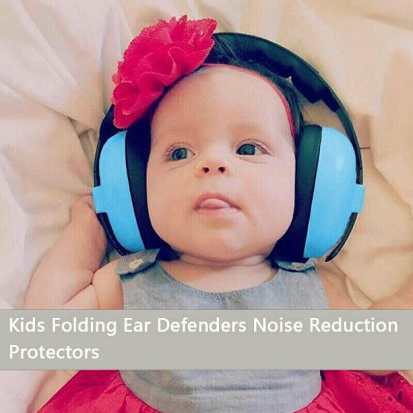 Adjustable Folding Baby Earmuffs For Noise Ear Defenders Hearing Protection Headset (23)