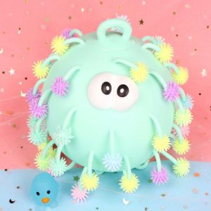 Cute Soft Toys Set Decompression Toy Flashing Fur Ball Vent Toy Toy Balls For Kids (2)