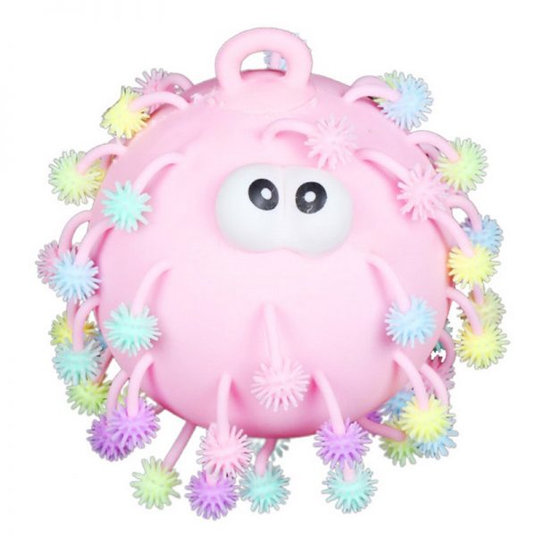Cute Soft Toys Set Decompression Toy Flashing Fur Ball Vent Toy Toy Balls For Kids (5)