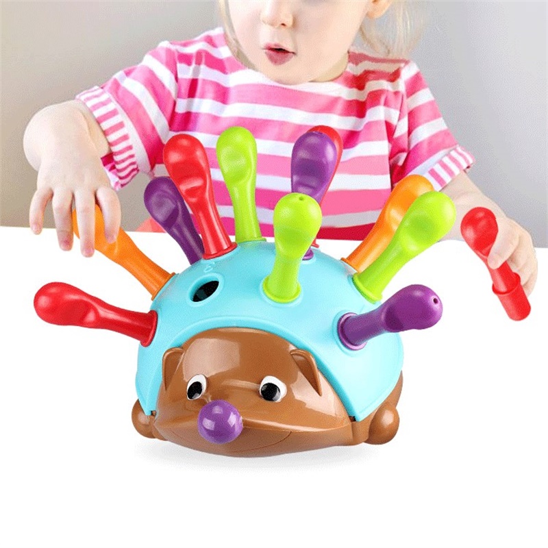 Hedgehog Toys Concentration Training Intelligence Early Education Children (13)