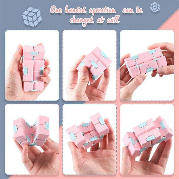 Infinite Rubik's Cube Finger Fingertips Decompression Toys Cube Puzzle Flip Cube Toys Puzzle (4)
