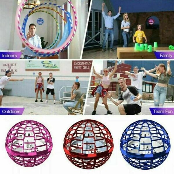 Mini Drone Ufo Boomerang Magic Flying Ball Space Orb Helicopter Boy Girl Toy New (10)
