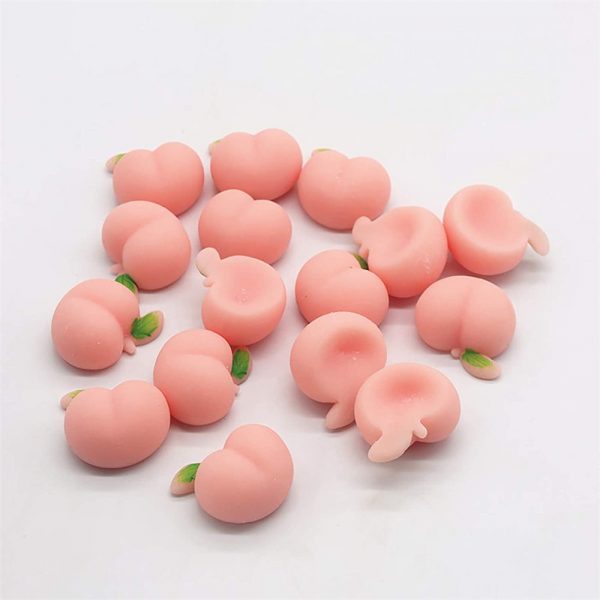 Mini Peach Little Butt Toy Soft Anxiety Relief Cute Novelty Stress Party Favors For Boys Girls (1)