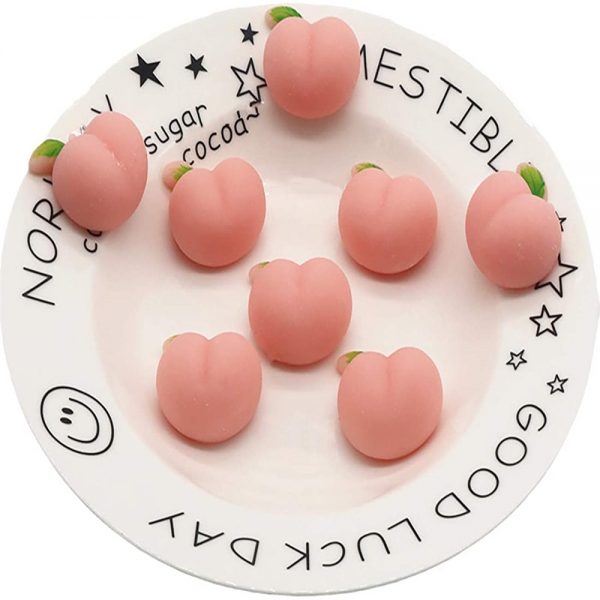Mini Peach Little Butt Toy Soft Anxiety Relief Cute Novelty Stress Party Favors For Boys Girls (7)