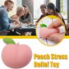Mini Peach Little Butt Toy Soft Anxiety Relief Cute Novelty Stress Party Favors For Boys Girls (9)