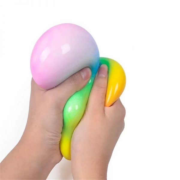 Rainbow Stress Balls Vent Toy Anti Stress Squishy For Adults Kids Teens (1)