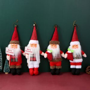 Santa Claus Dolls Doll Gifts Toys Christmas Tree Pendants Decoration Props New (11)