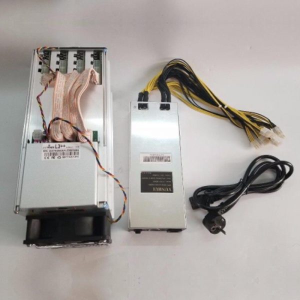 Bitmain Antminer L3++ 580m (with Psu) Scrypt Miner Ltc Mining Machine Better Than Antminer L3 L3+ (4)