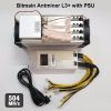 Bitmain Antminer L3+ 504 Mhs Asic Miner With Apw7 Power Supply Used 副本
