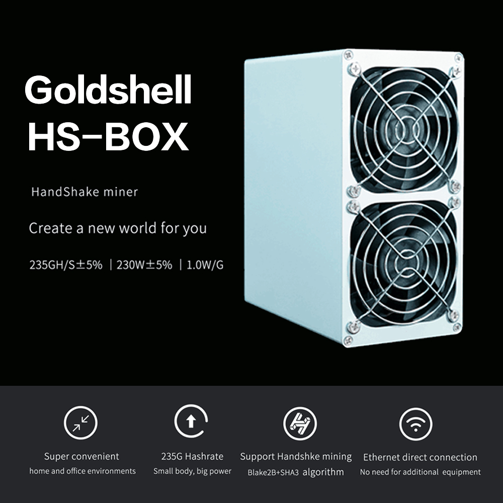 Goldshell Hs Box Mining Machine Hns 230w (without Power Cord) Miner (2)