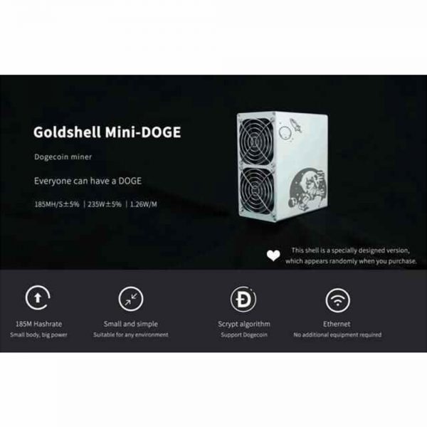 Goldshell Mini Doge 185mhs(with Psu)doge& Ltc Mining Machine Low Noise Small&simple Home Mining Home Riching (10)