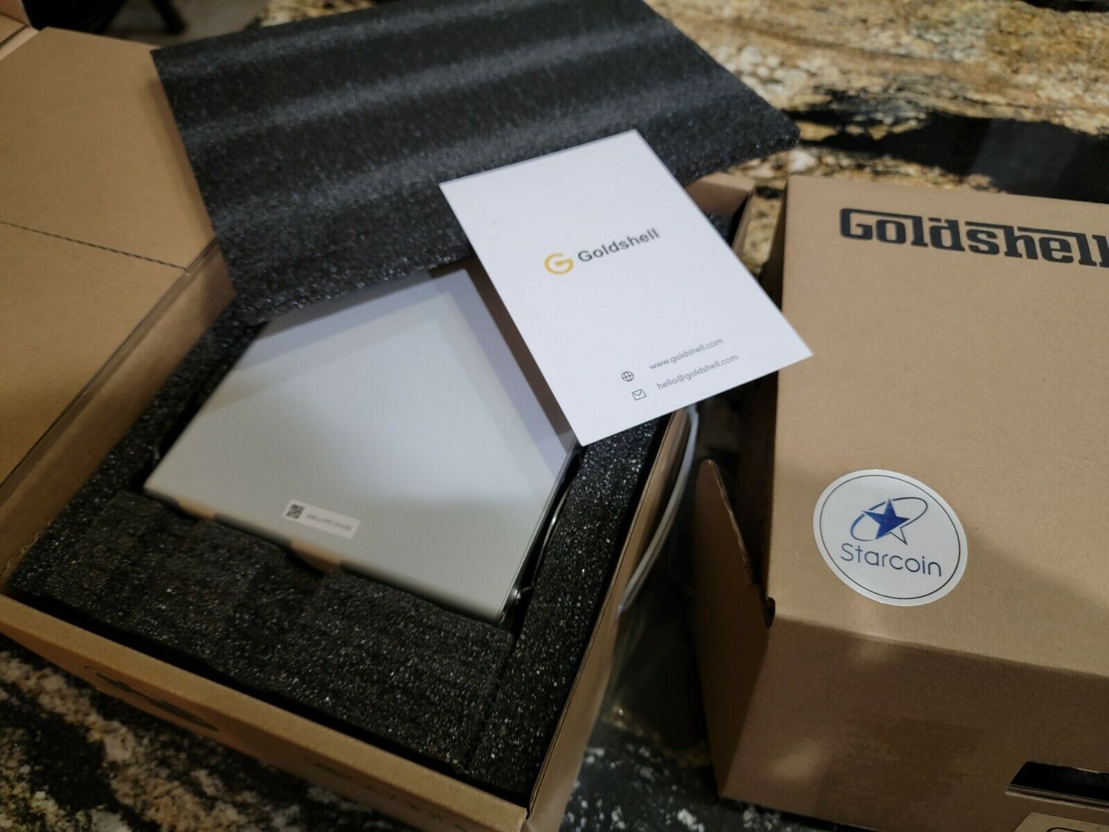 New Goldshell St Box Starcoin Miner 13.9khs 61w Without Power Supply (10)