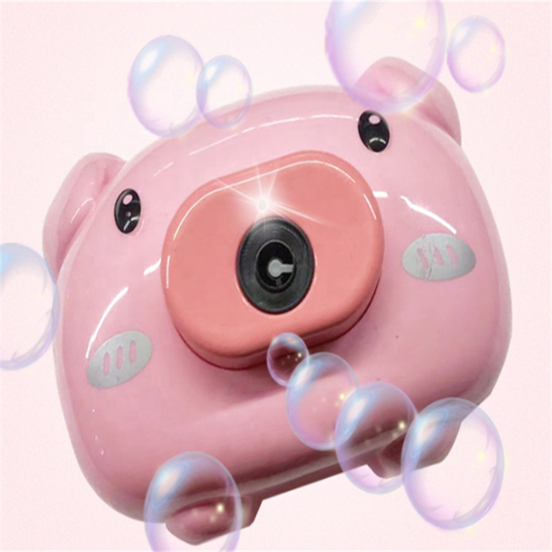 Smart Automatic Kid Machine Battery Outdoor Activities Operated Bubble Machine Camera Toys For Kids (2)