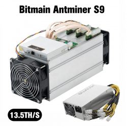 Bitmain S9 Btc Bch Bitcoin Antminer S9 13.5t 14t 13.5ths With 1800w Psu Power Supply