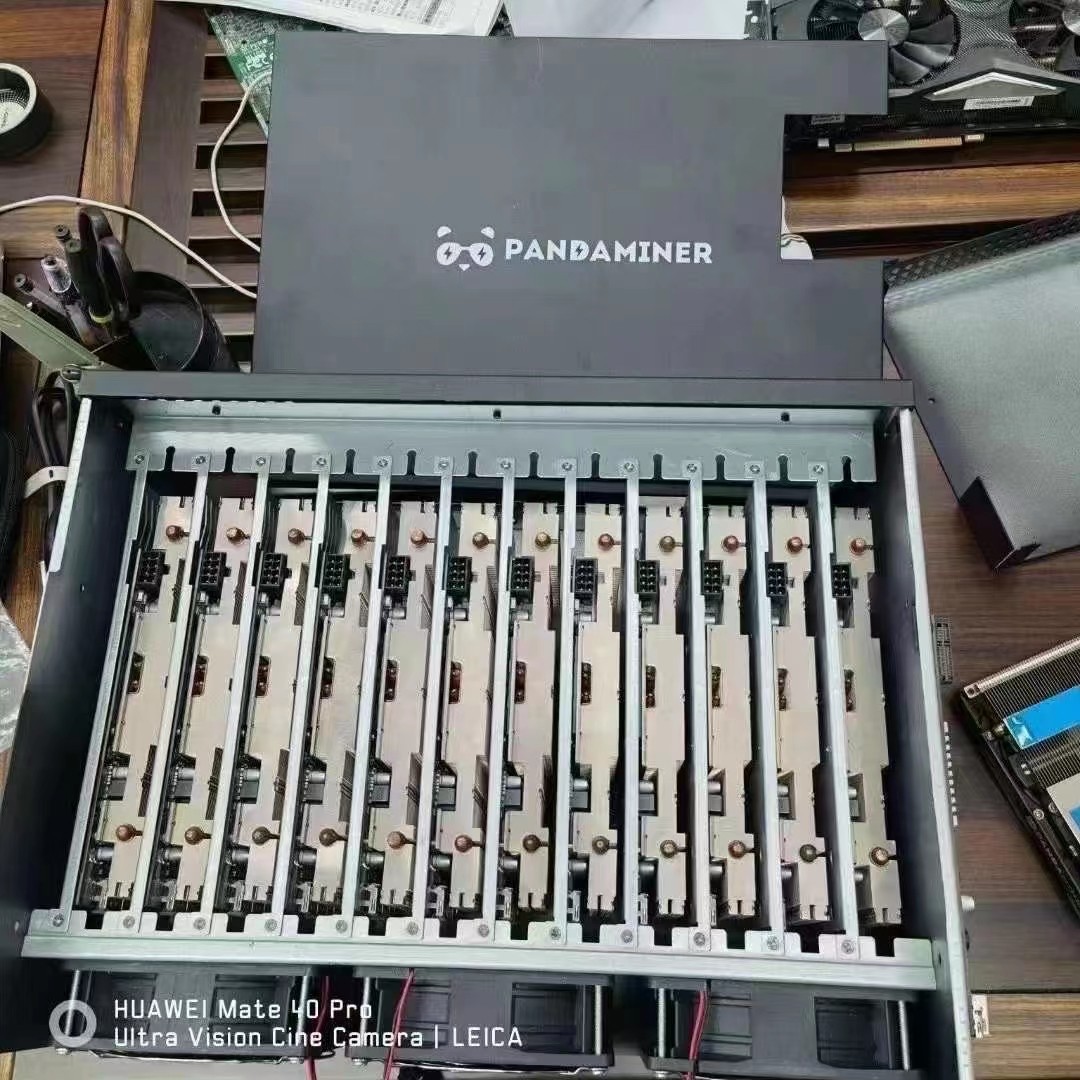Pandaminer B7 Pro Eth Miner 360mhs 1650w 8gpu Rx580 Chip 3 Fan (6)