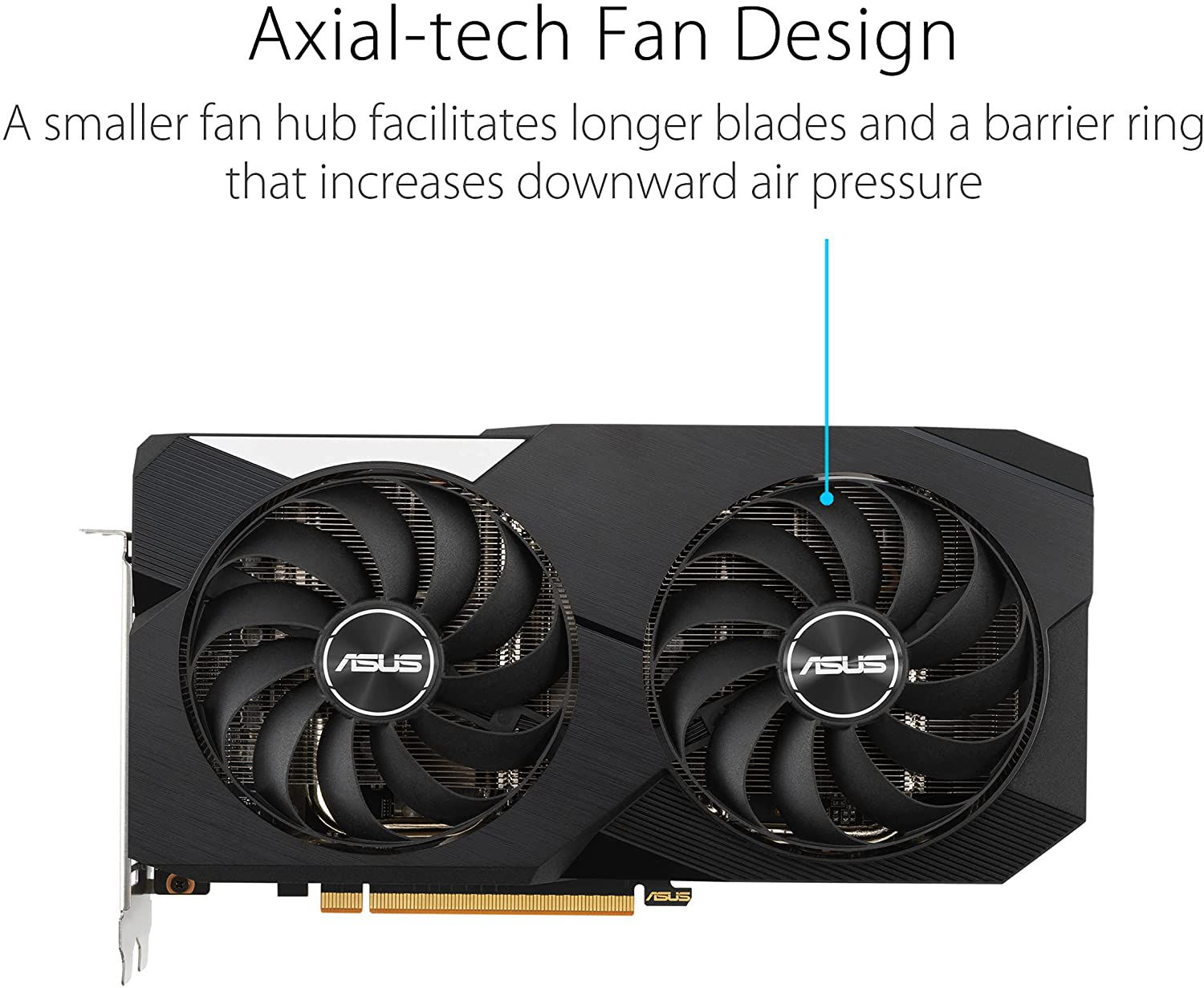 Asus 6600 Xt 8gb Gddr6 Memory Hdmi 2.1 Axial Tech Fan Design (3)