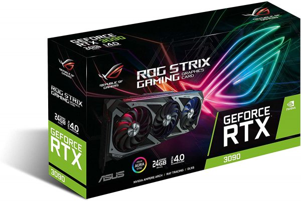 Asus Rog Strix 3090 24gb Gaming Nvidia Geforce Rtx 3090 Graphics Card Pcie 4.0 Gddr6x (11)