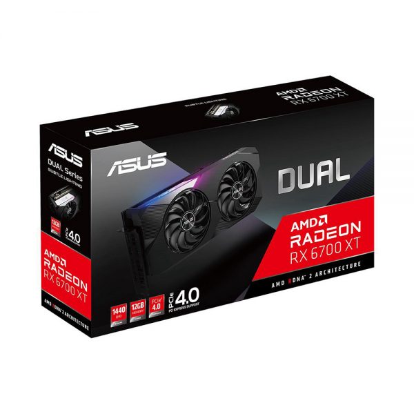 Asus Rx6700xt 12gb Gddr6 Standard Edition Gaming Graphics Card (5)