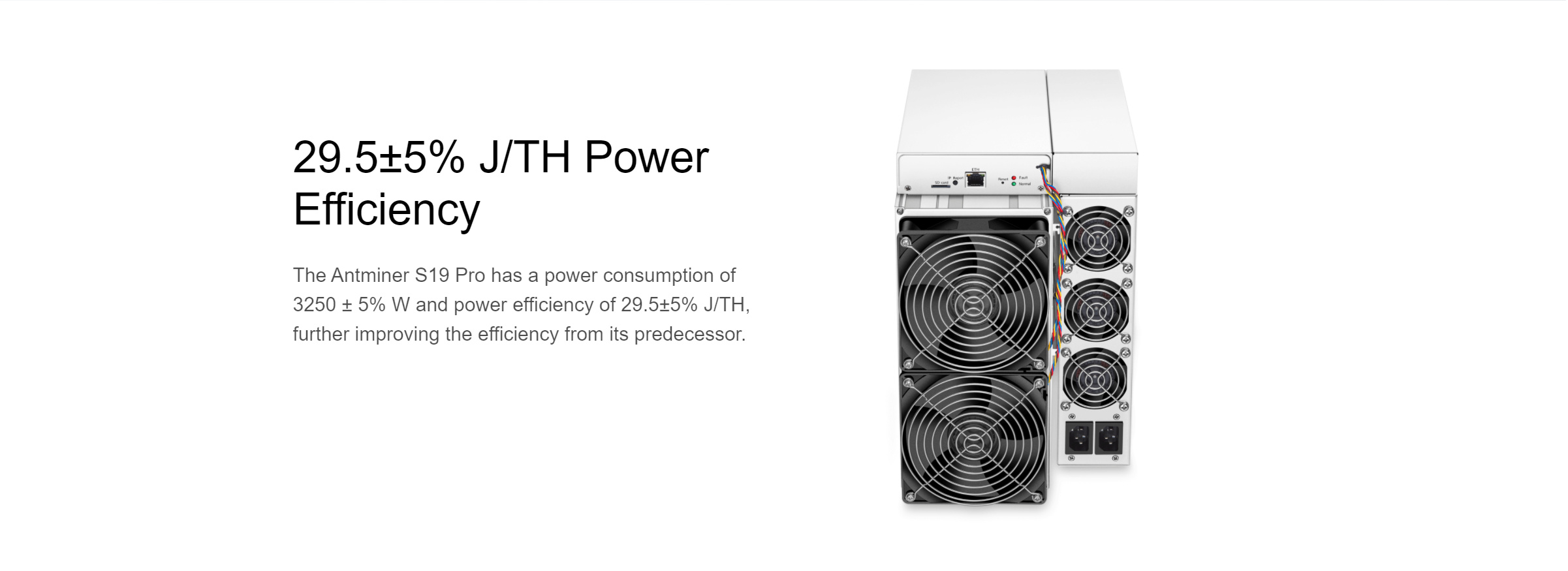 Antminer Asic S19j Pro 3120w Sha 256 With 104ths Miner New (3)