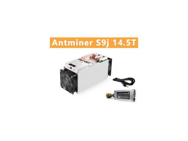 Antminer S9j 14.5t With Official Power Supply Btc Bitcoin Miner Machine (1)