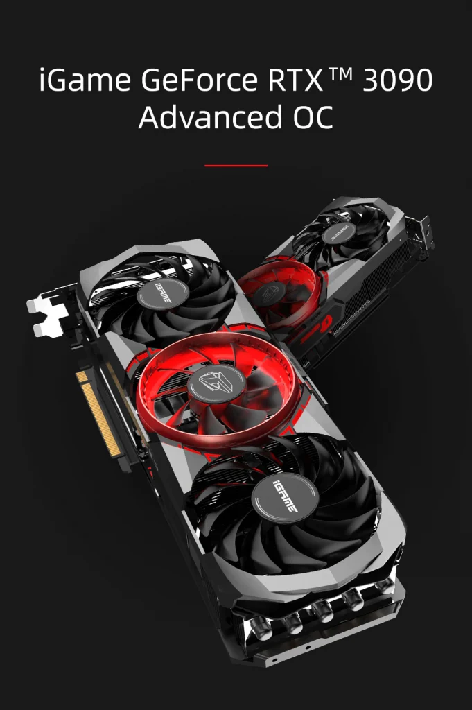 Colorful Igame Geforce Rtx 3090 Advanced Oc 24g Gddr6x Video Card Gaming Computer Graphics Card (7)
