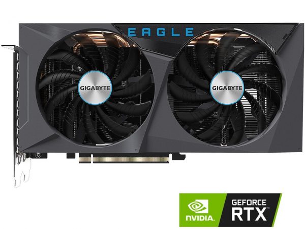 Gigabyte Geforce Rtx 3060 Eagle 12g 2 X Windforce Fans, 12gb 192 Bit Gddr6 Gv N3060eagle 12gd Video Card (2)