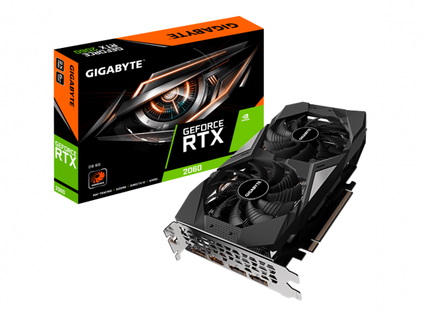 Gigabyte Geforce Rtx 2060 D6 6g Gddr6 Graphics Card Video Card 6gb 192 Bit Gv N2060d6 6gd (6)