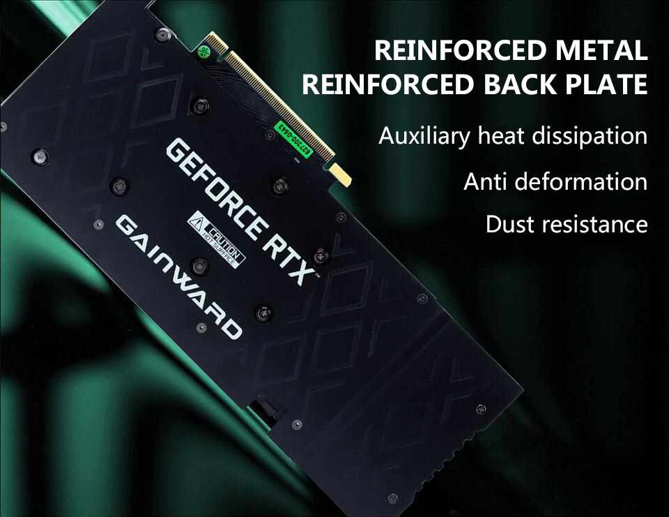 Gainward Geforce Rtx 3050 12gb Video Card 192 Bit Gddr6 Hdmi 2.1 3×displayport 1.4a (2)